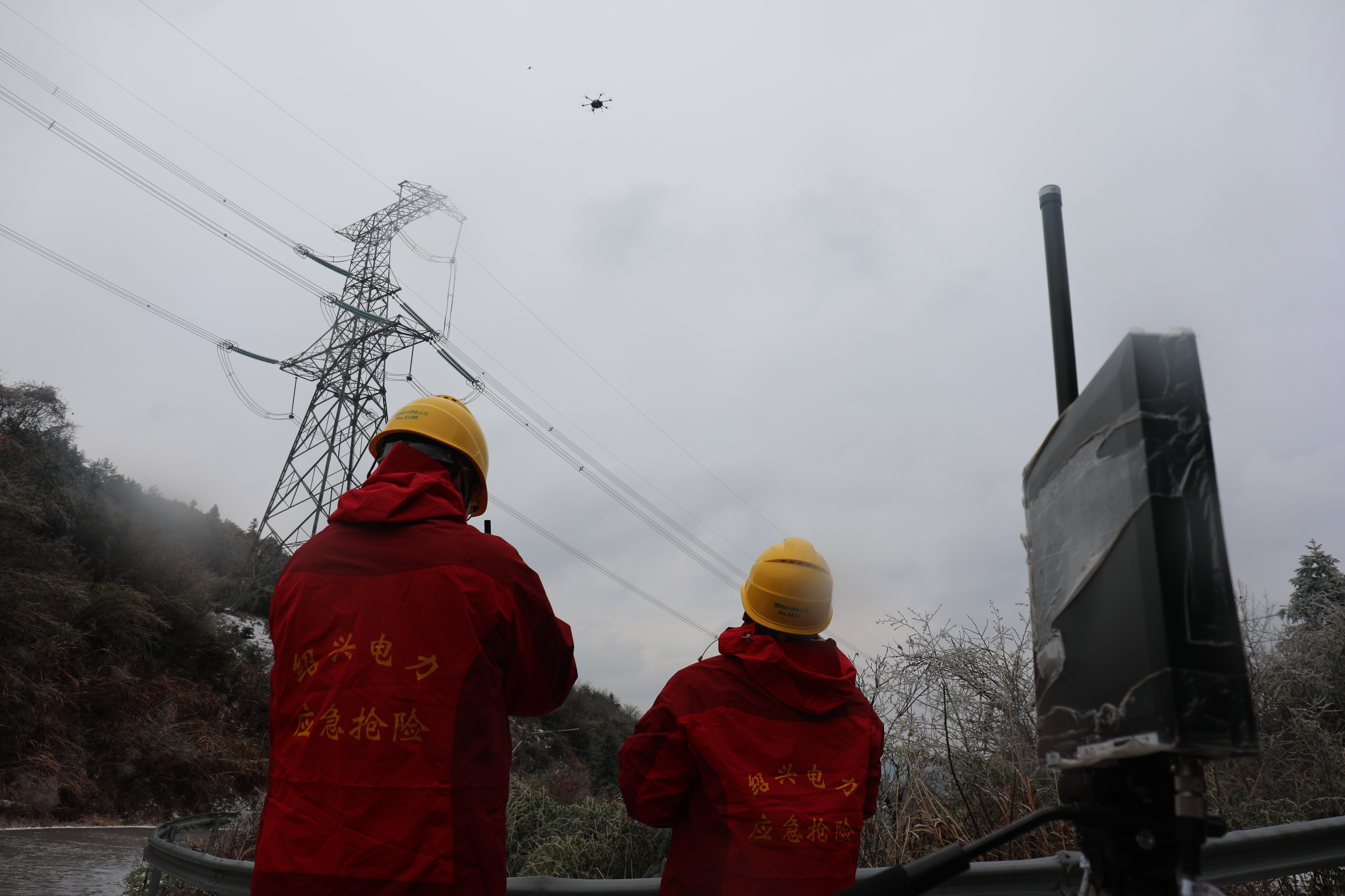 寒潮来袭！ 氢动力无人机填补电网覆冰巡检刚需空白